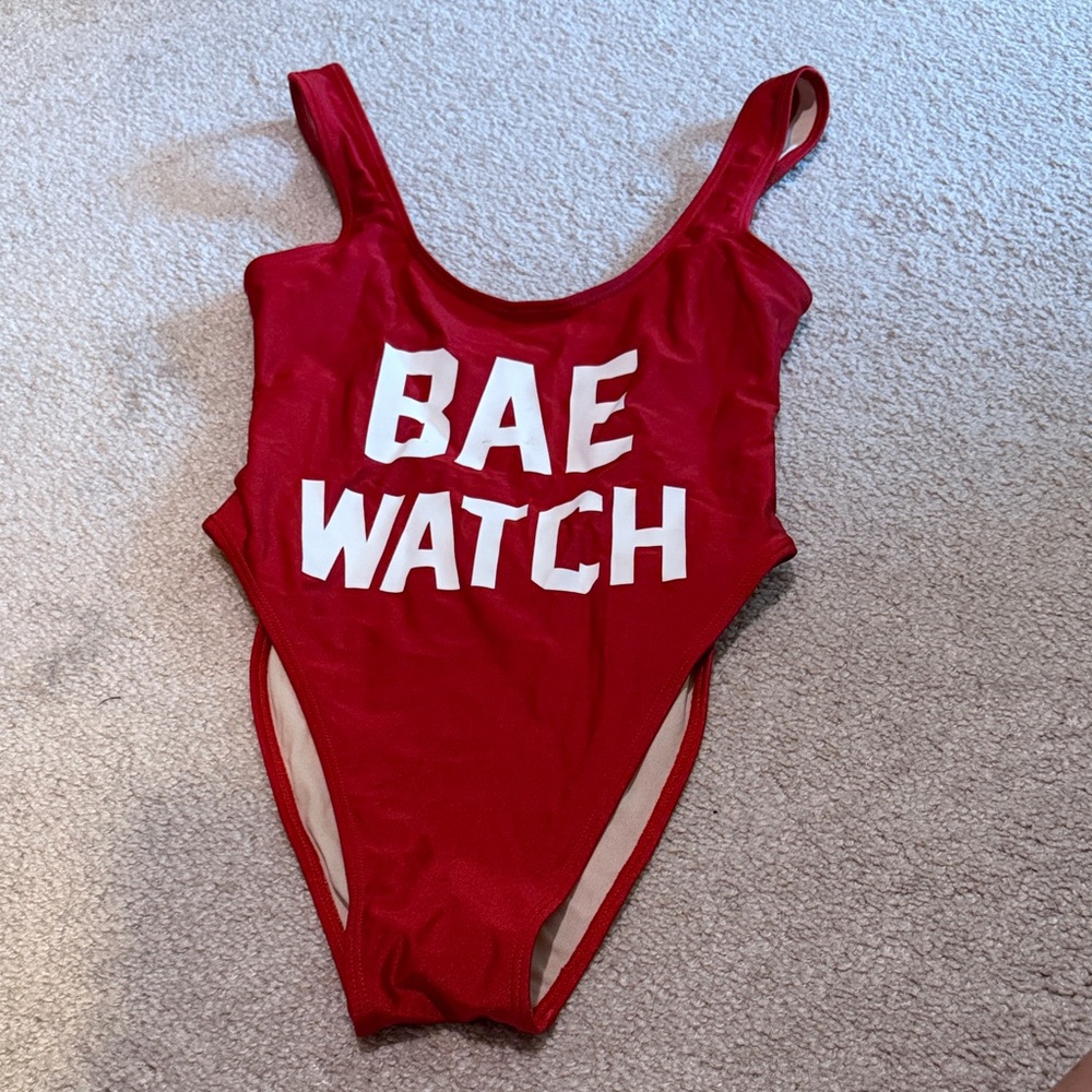 PRIVATE PARTY Red Swimsuit